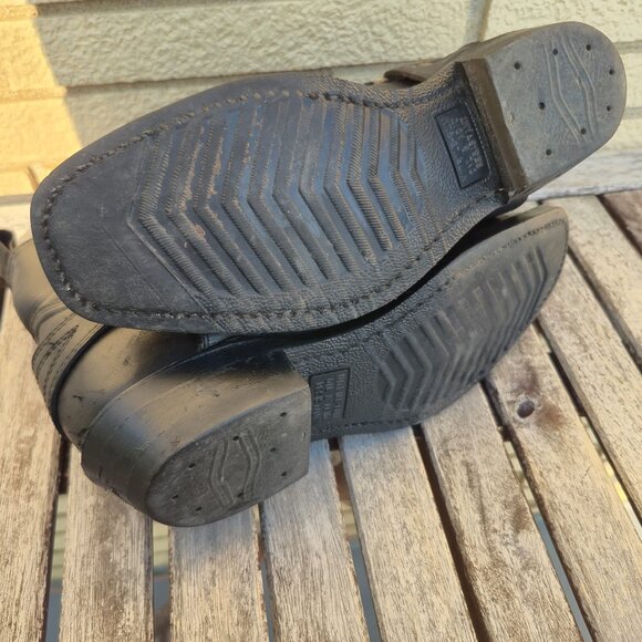 Black Leather Women's Boots - Picture 9 of 14